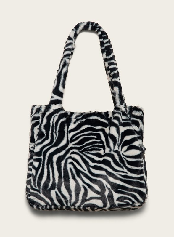 Omay Classic Bag Zebra White