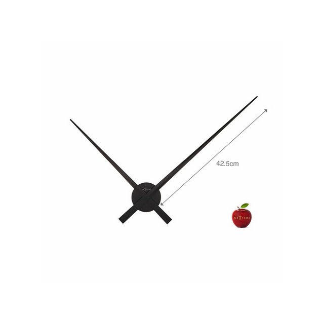 Horloge murale NeXtime Hands 85 cm noir