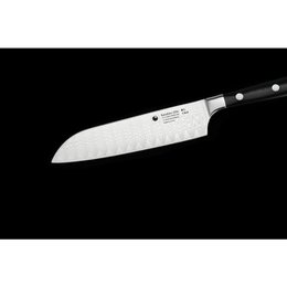 KATAHIRO ZEN  3-tlg  Damast Kochmesser-Set- Chefmesser, Santokumesser, Schälmesser mit Bambus Magnet-Messerhalter