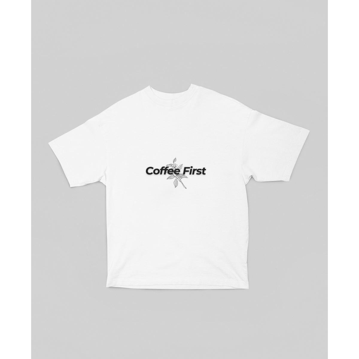 T-Shirt Oversize Café Premier