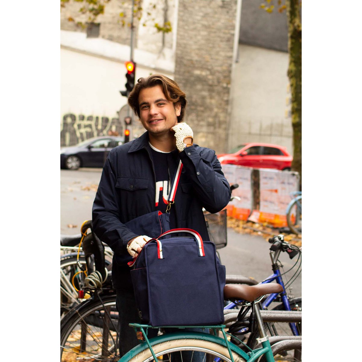 Mimi Fietstas - Blauw