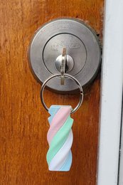 Schlüsselanhänger Twistspek 4 Farben grün