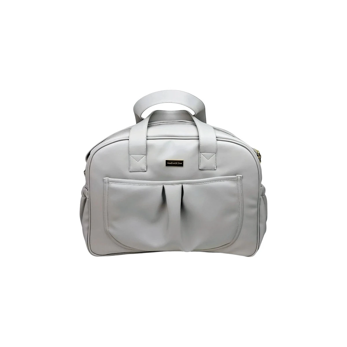 Sac de maternité spacieux en simili cuir