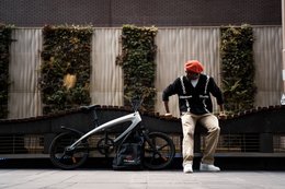 The Cruzaa Pedal-assist Bluetooth Electric Bike Carbon Black