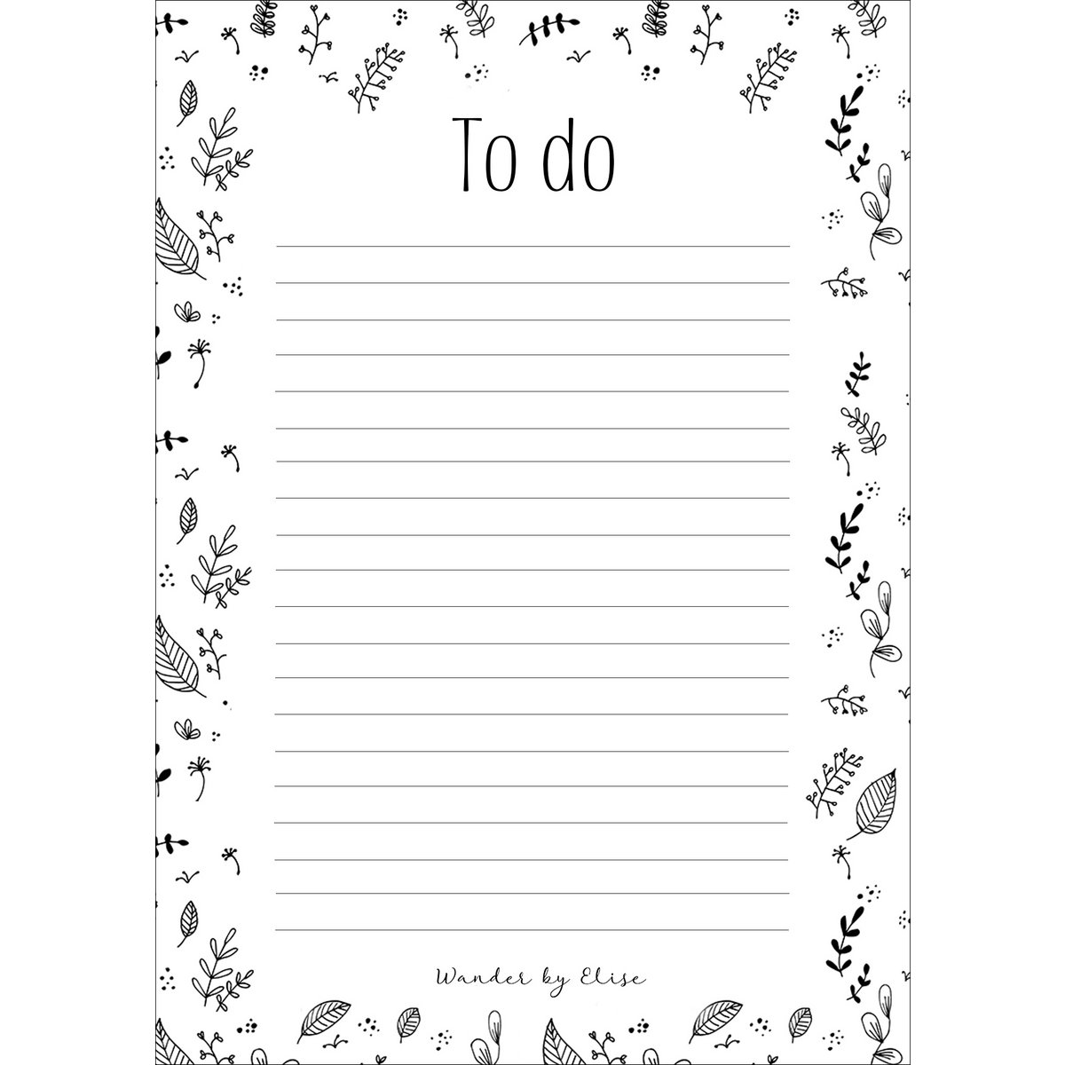 Notepad black sheets A5