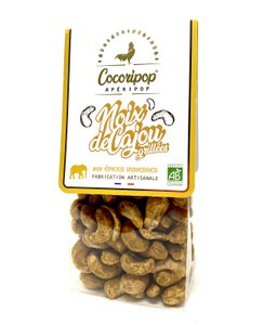 Gegrillte Cashewnüsse mit indischen Gewürzen