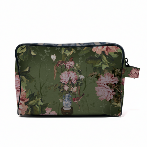 KULTURTASCHE AUS PORZELLAN-SAMT