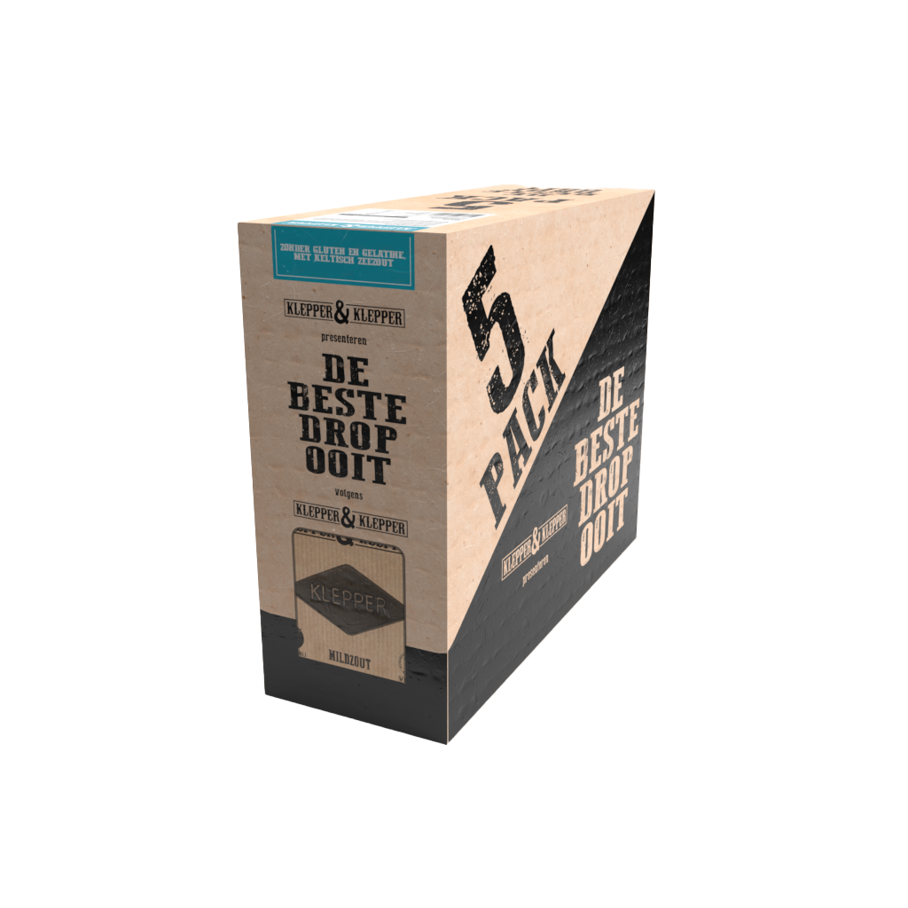 The Best Regaliz Ever Sal Suave 5-pack (5x200gr)