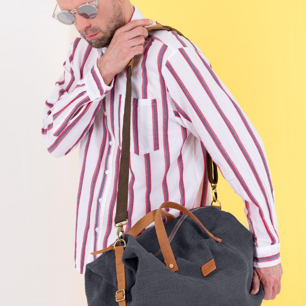 Bolsa de viaje "Big Noomad" - Gris grafito
