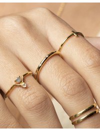Band cz ring