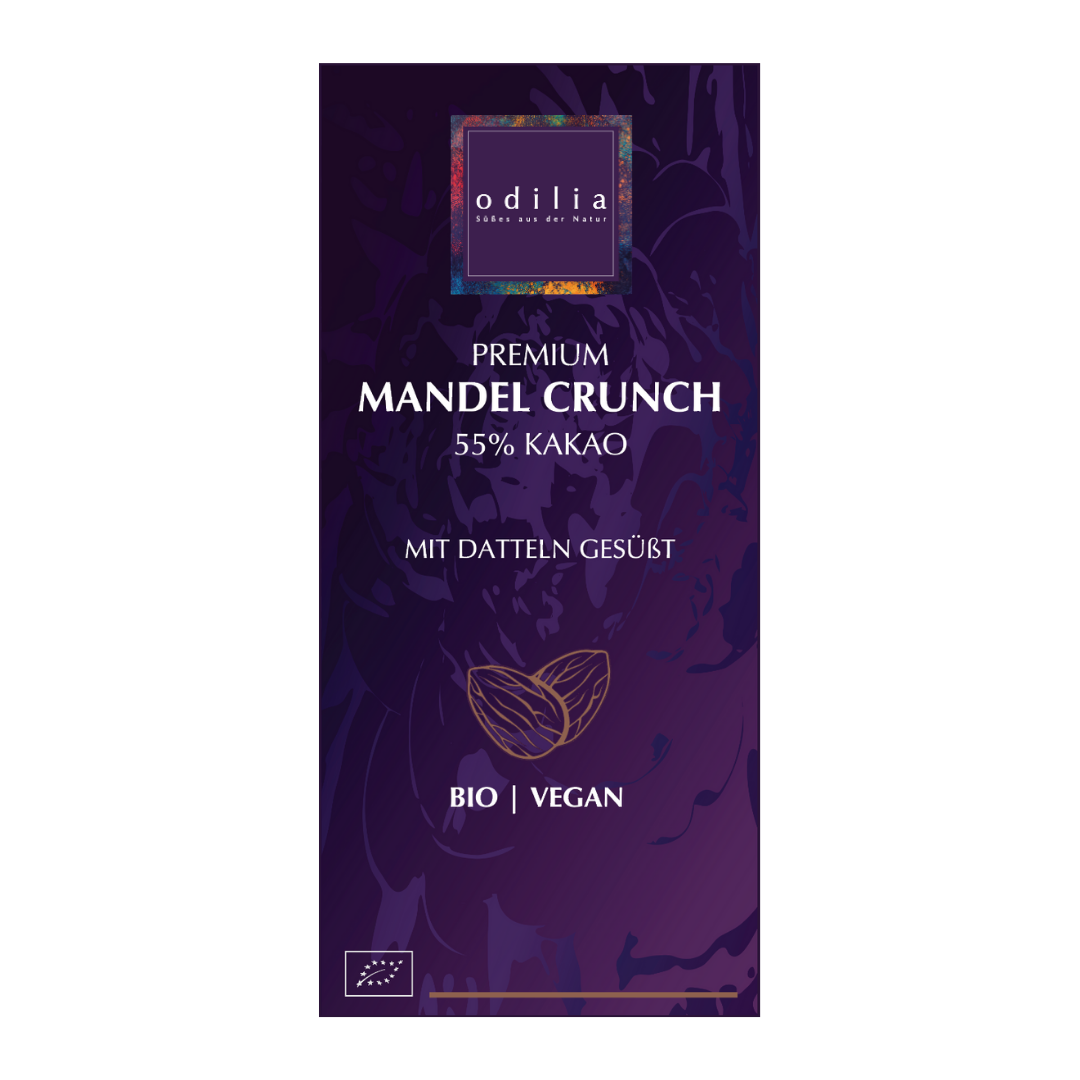 Organic Premium Almond Crunch Chocolate