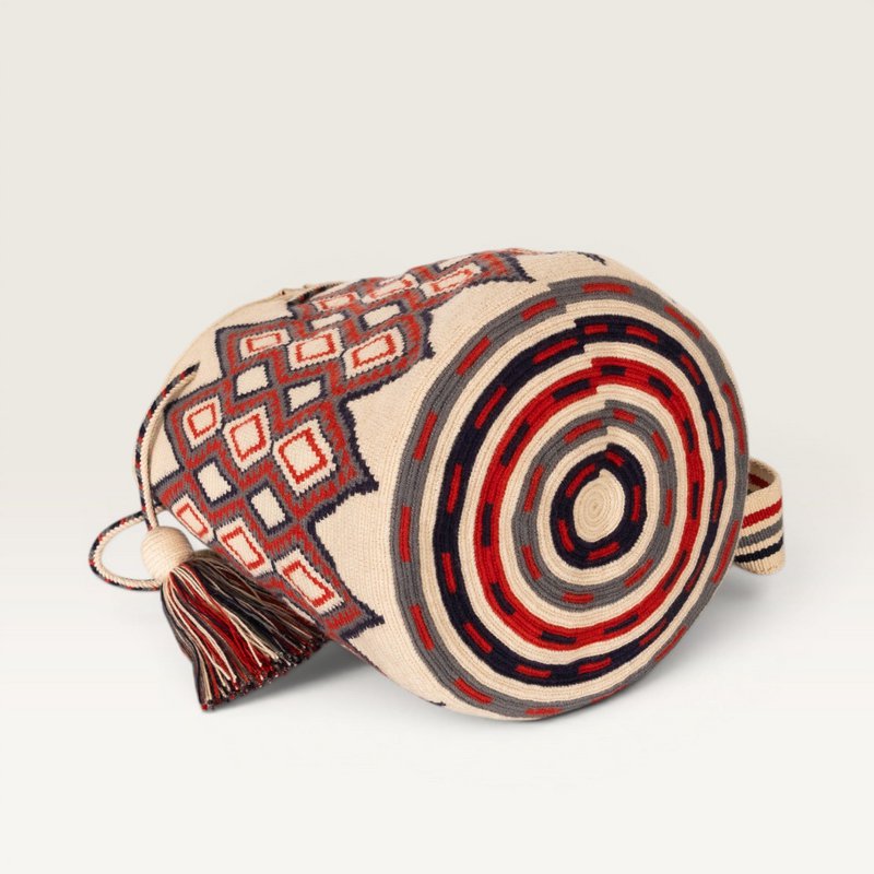 Geometric crossbody L | Red