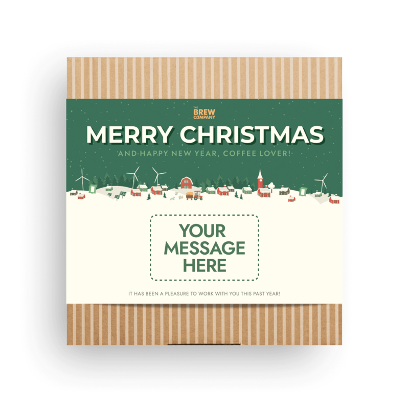 Merry Christmas Coffee Gift Box Custom