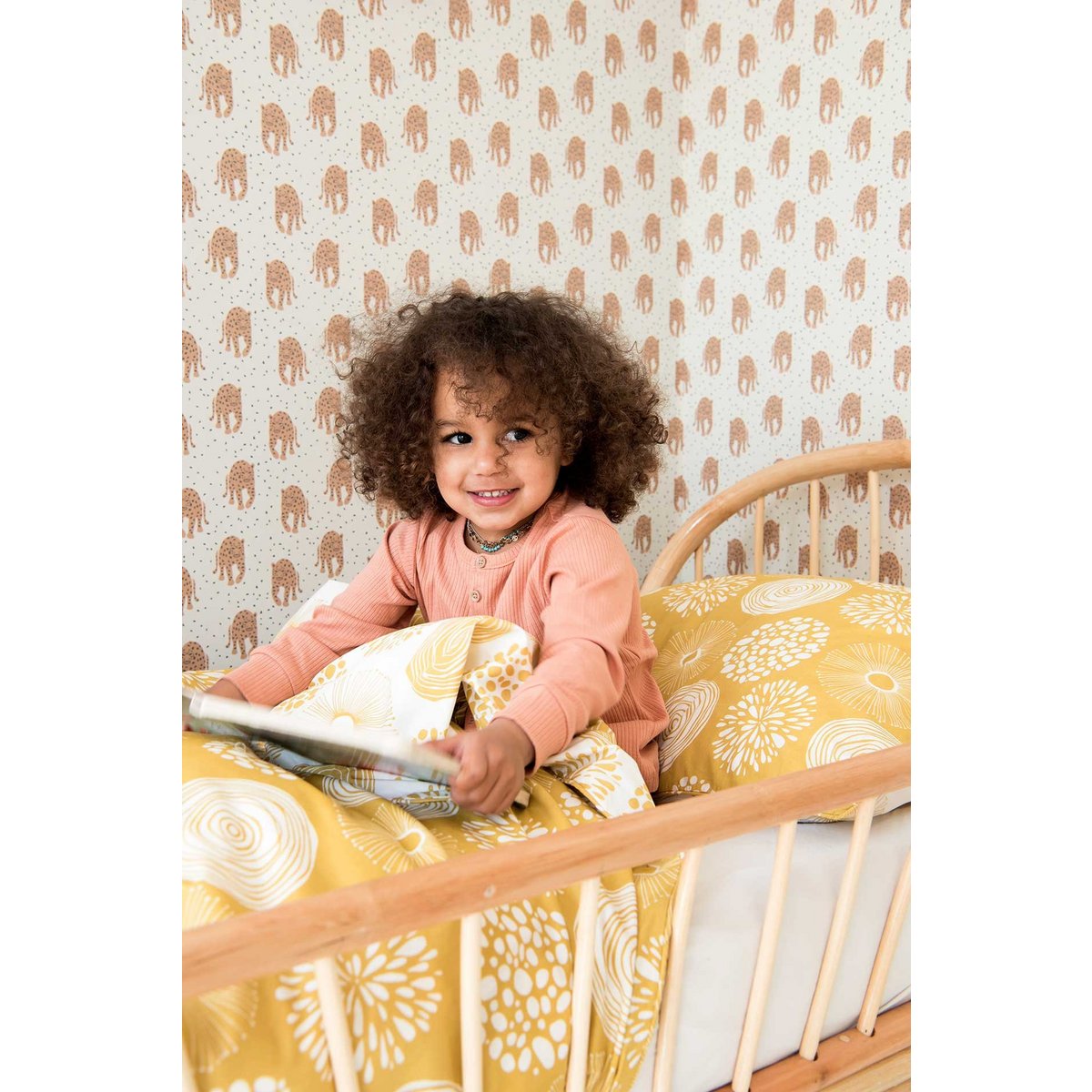 Housse de couette Tuck-Inn® 100x135 (bébé) Sparkle Sweet Honey