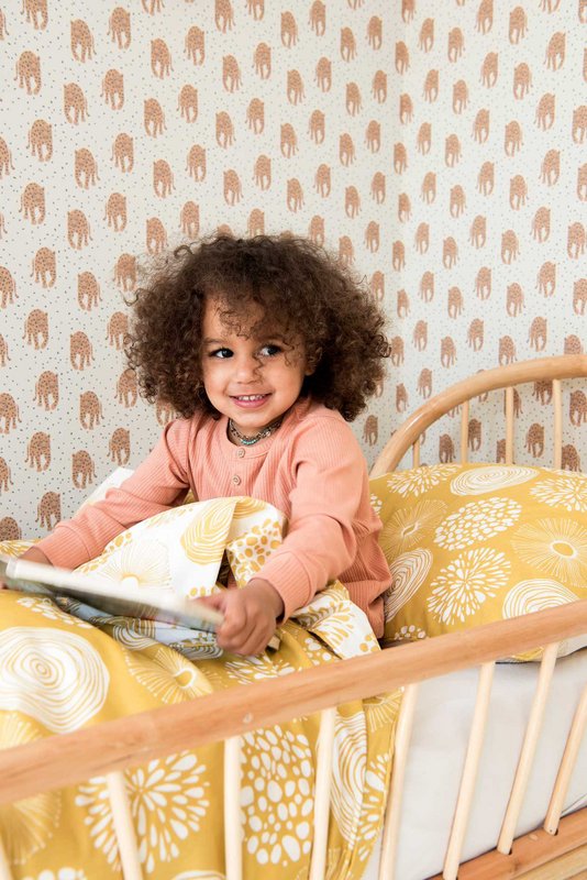 Housse de couette Tuck-Inn® 100x135 (bébé) Sparkle Sweet Honey