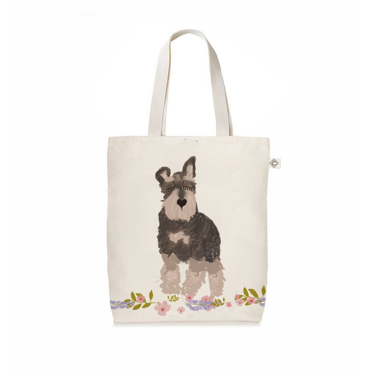 Schnauzer draagtas