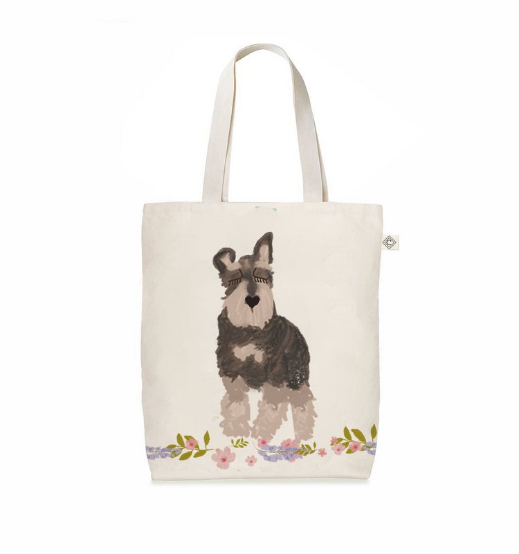 Schnauzer draagtas