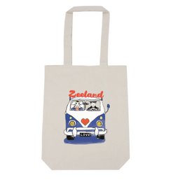 Zeeland souvenir -Tote bag - Zeeland - vintage bus - Zeeland girl
