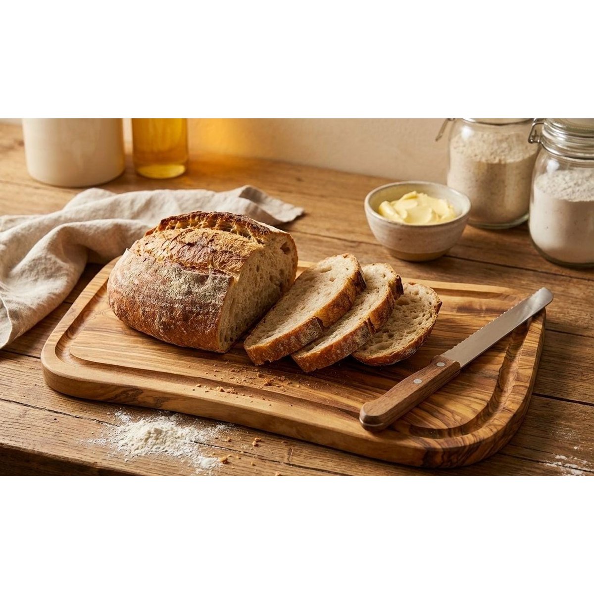 Olive wood Cutting Board with groove- Barbecue