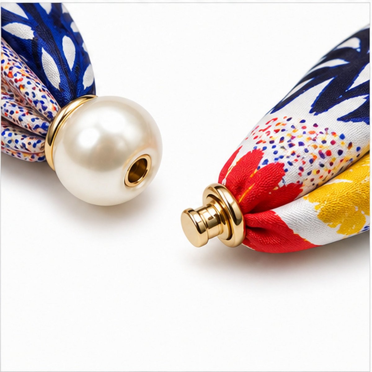 HS Pearl Scarf New Colors - Magnetic Pearl Closure