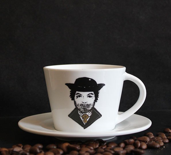 Kaffekop og underkop Zeeland piger