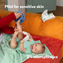 Naïf Plasticvrije Billendoekjes voor Baby & Kids 16 packs
