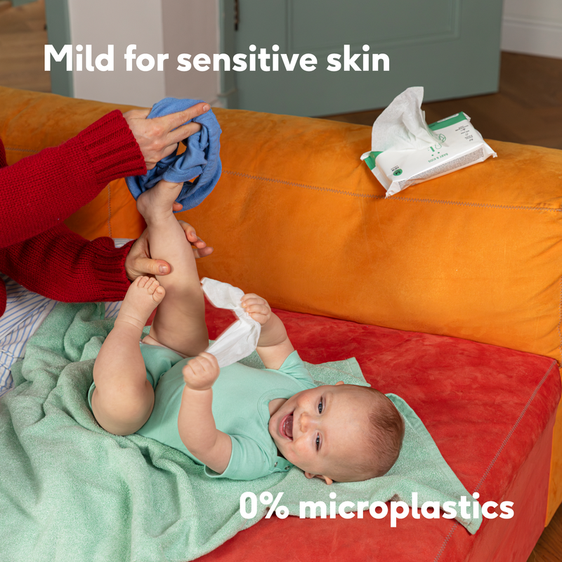 Naïf Plasticvrije Billendoekjes voor Baby & Kids 16 packs
