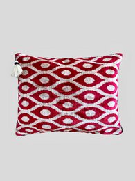 Red Eye Silke/Velvet Pude