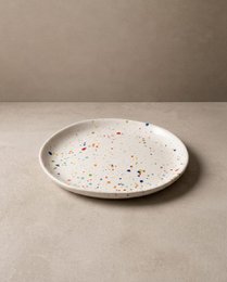 New Party Bread Plate 17cm - Mix 6 Pieces