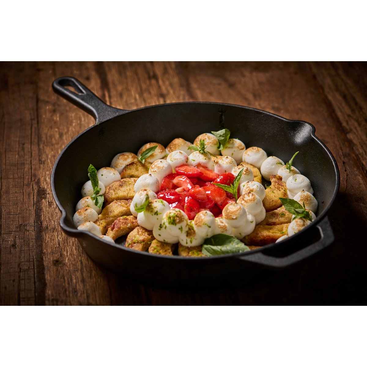 Skillet cast iron skillets 30 & 25 cm - 2 pcs