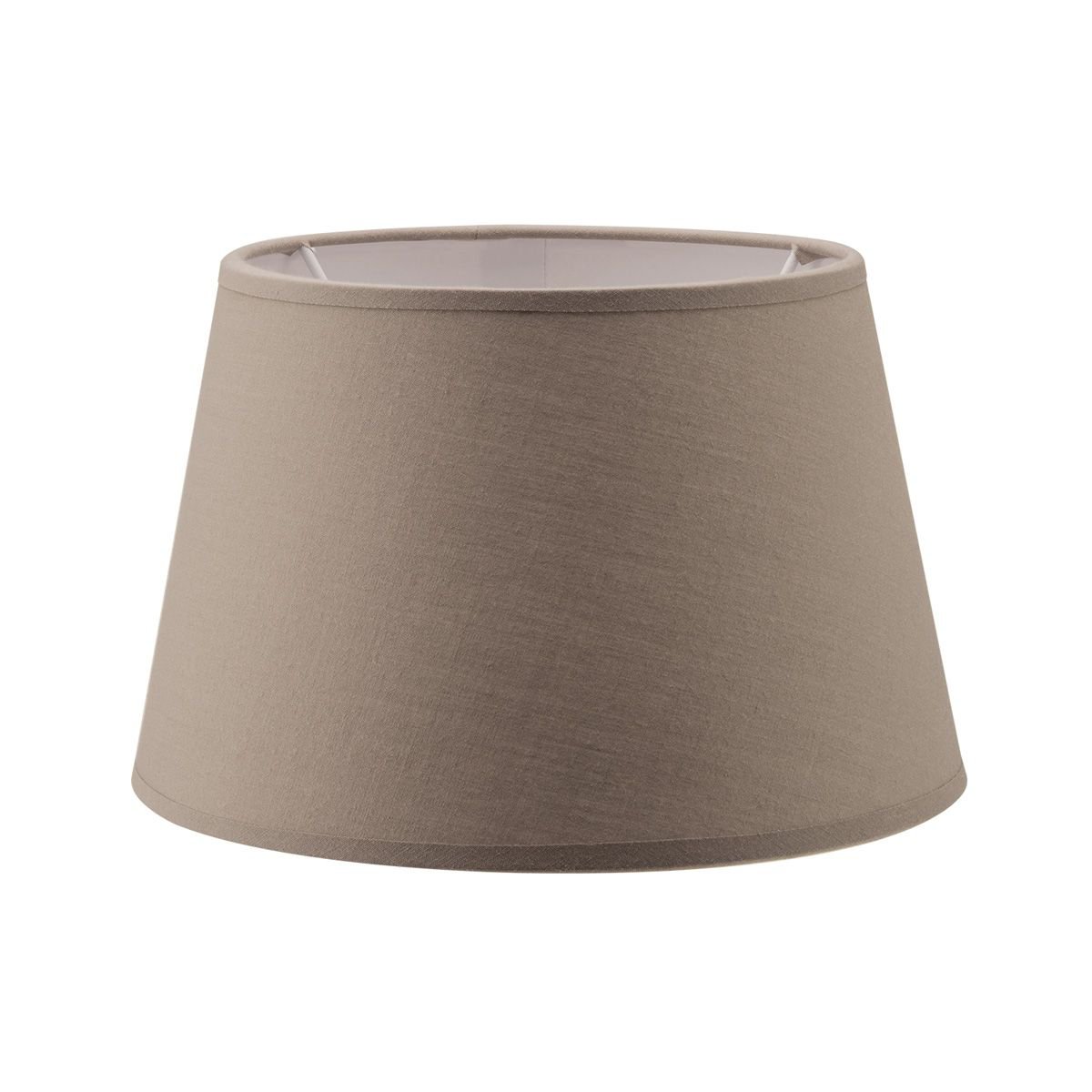 Home Sweet Home Fabric Lampeskærm Taupe - 20 x 15 x 13 cm