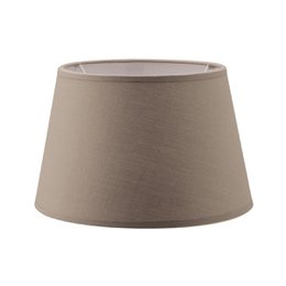 Home Sweet Home Fabric Lampeskærm Taupe - 20 x 15 x 13 cm
