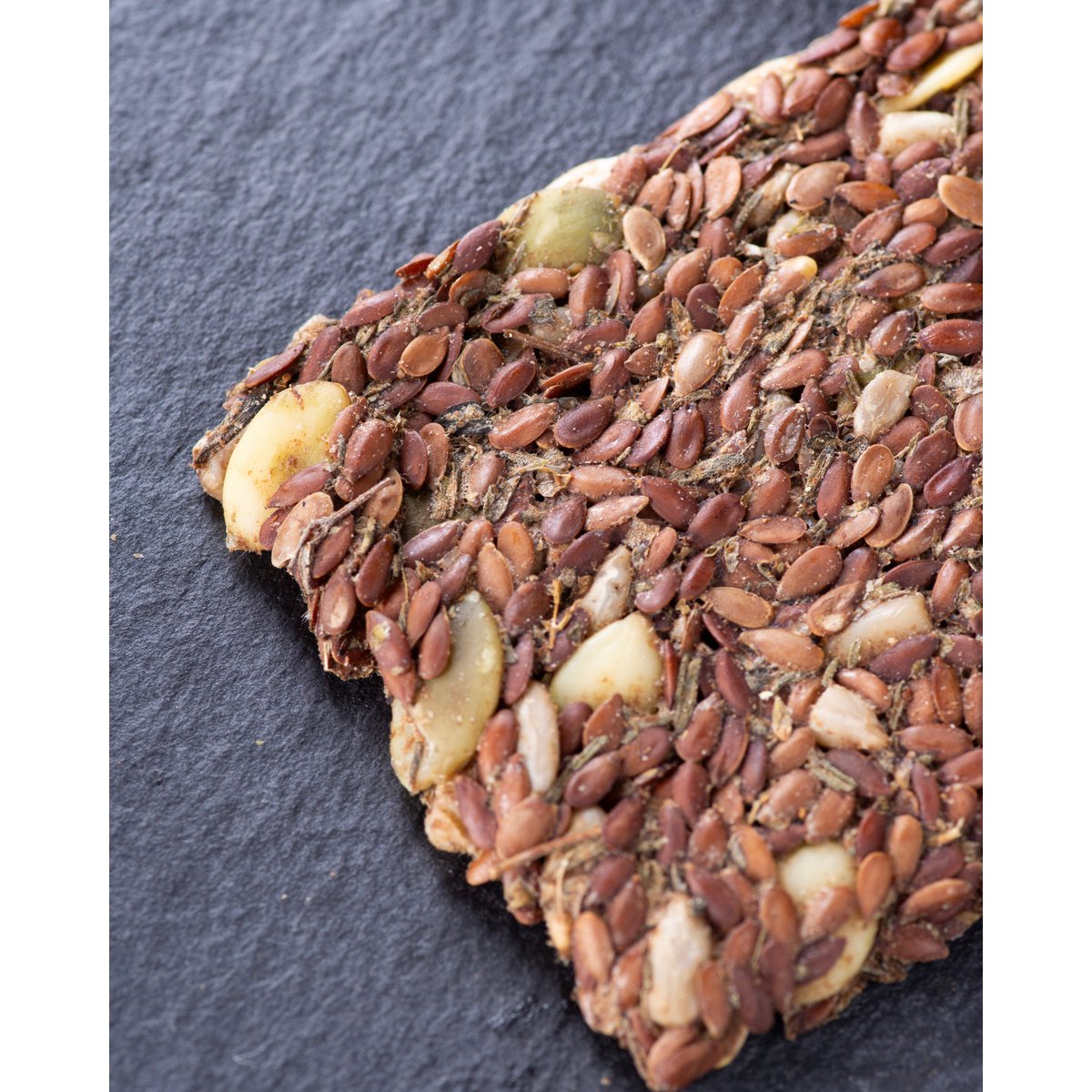 Trio di cracker ai semi di lino Keto - Vegani, senza zuccheri aggiunti, senza glutine