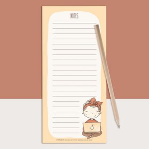 Notepad - office girl