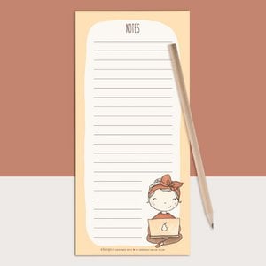 Notepad - office girl