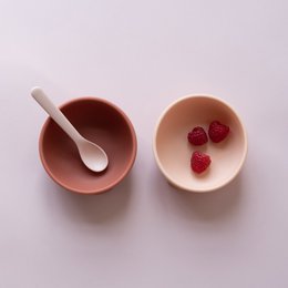 SILIKONE SKE-SÆT - BLUSH / TERRACOTTA