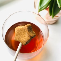 TE-POP Te-på-en-pind | Karamel | 20 Sticks Displaybakke