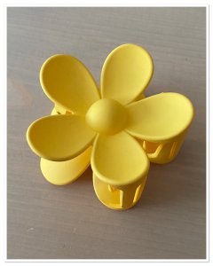 Hair clip Bloom yellow