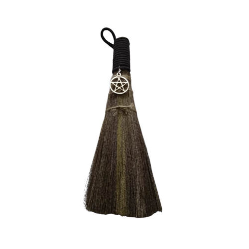 Broom with Metal Pentagram