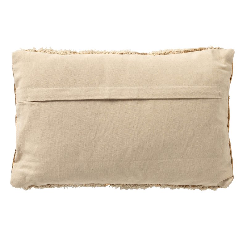 Dutch Decor DUUK - Cushion 30x50 cm - Tofu - beige with gold