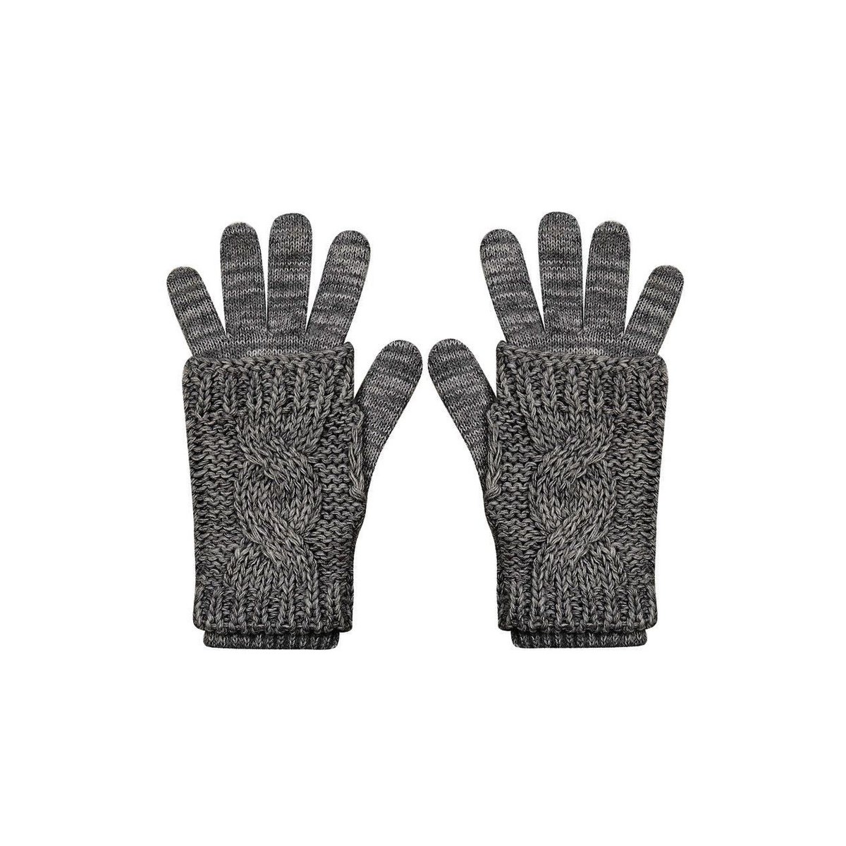Gants - 30% de laine de laine - graphite
