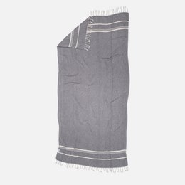 Ecobain Towel "Grit" | Storm Cloud (Dunkelgrau)