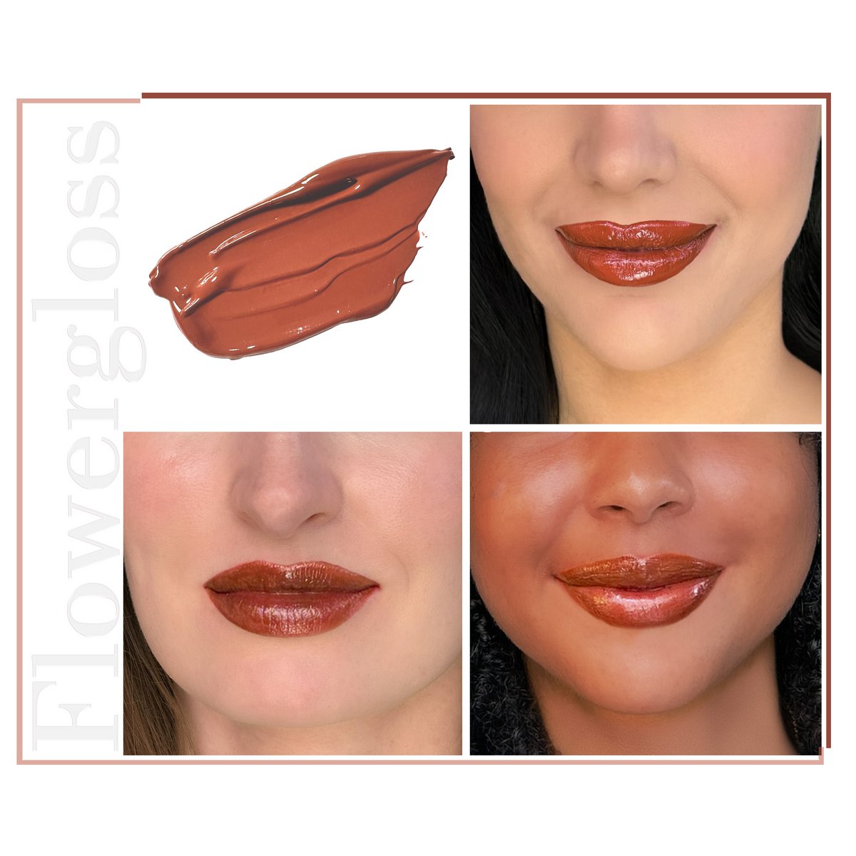 Flowergloss FG12 Jasmine | made from fruit and vegetables 💚 Vegan without titanium dioxide “NEW”