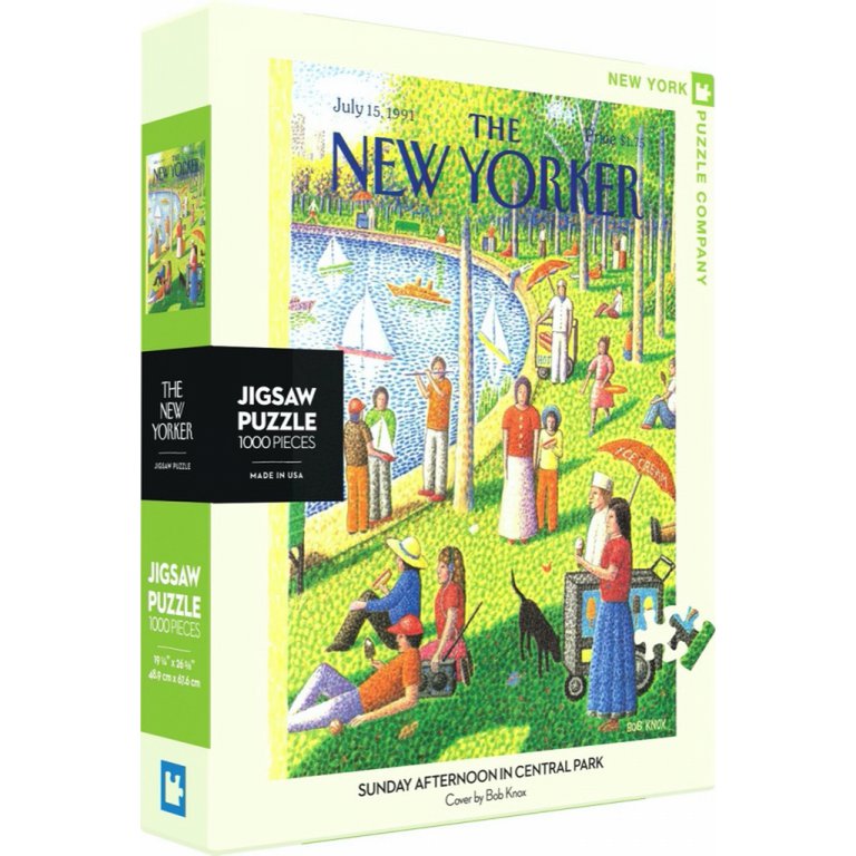 New York Puzzle Company Puzzel Sunday Afternoon in Central Park - 1000 stukjes
