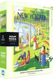 New York Puzzle Company Puzzel Sunday Afternoon in Central Park - 1000 stukjes
