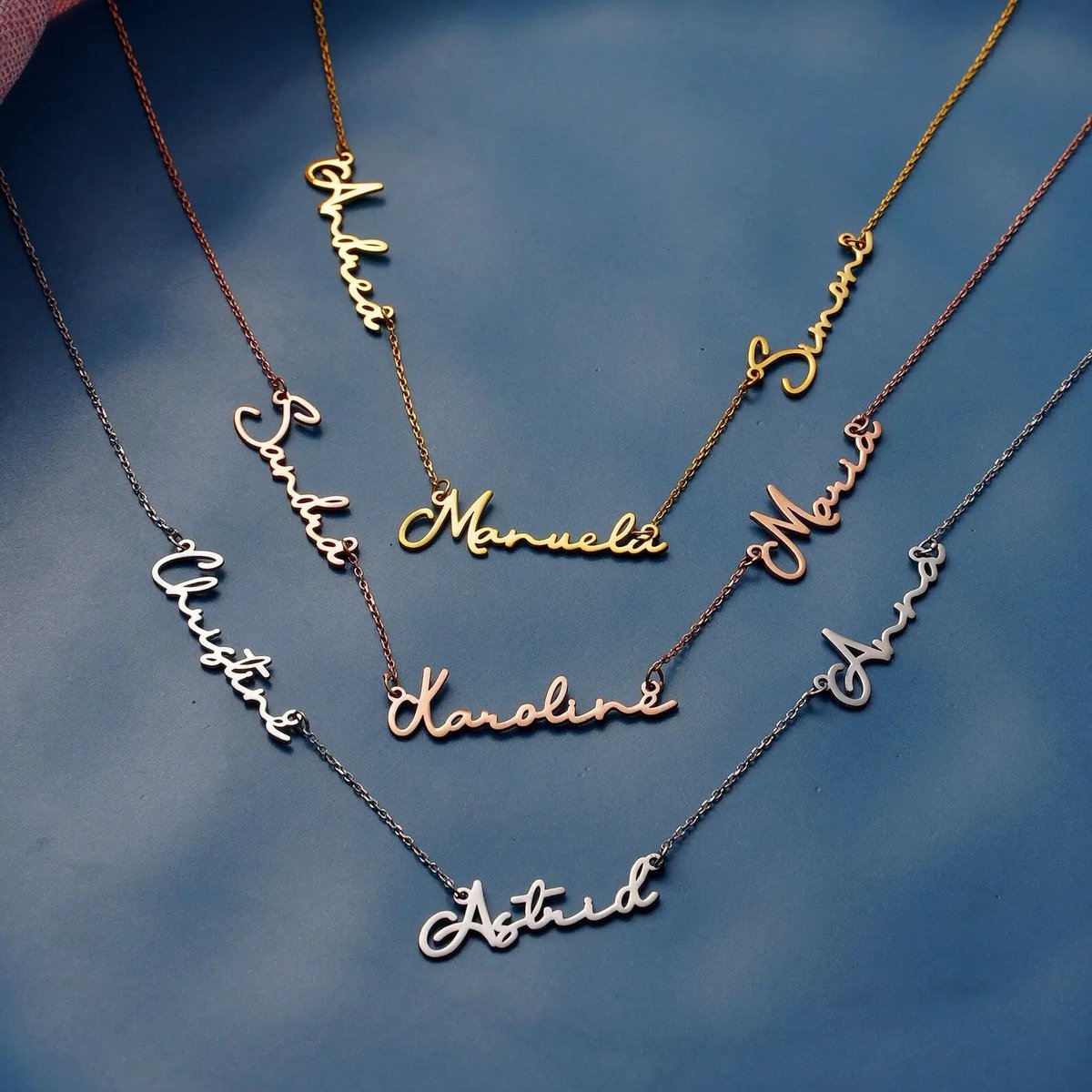Collana con nomi multipli - collana con nome personalizzato