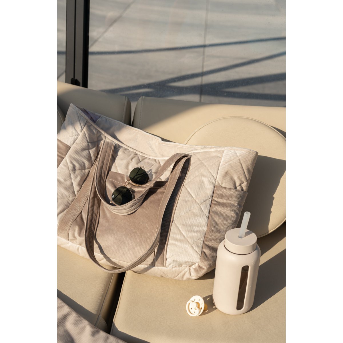 Reisetasche „Beige“
