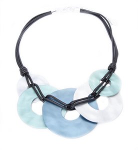 Black lace necklace