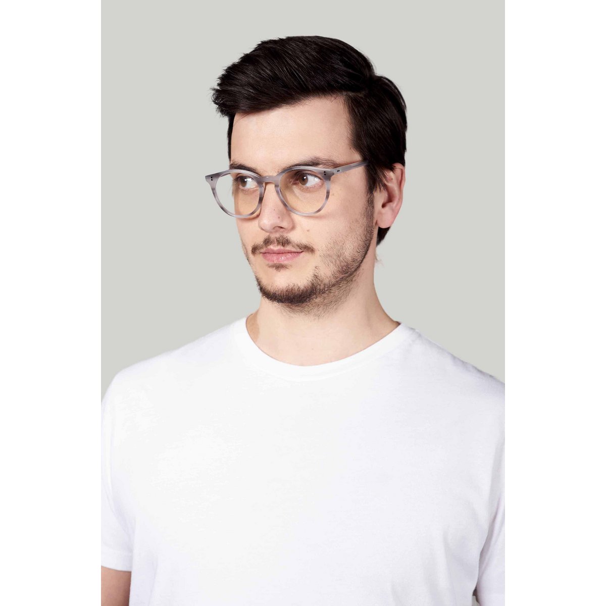 Blue light blocking glasses, Cat model, acetate frame, Shadow color