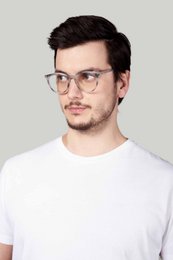 Blue light blocking glasses, Cat model, acetate frame, Shadow color